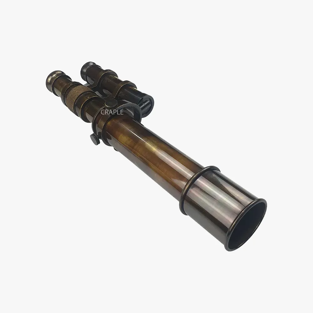 Buy Double Barrel Antique Telescope With Adjustable Stand